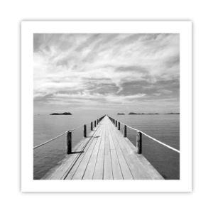 Poster - Oder vielleicht eine Reise ... - 50x50 cm