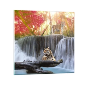 Glasbild - Bild auf glas - Surreale Landschaft - 30x30 cm