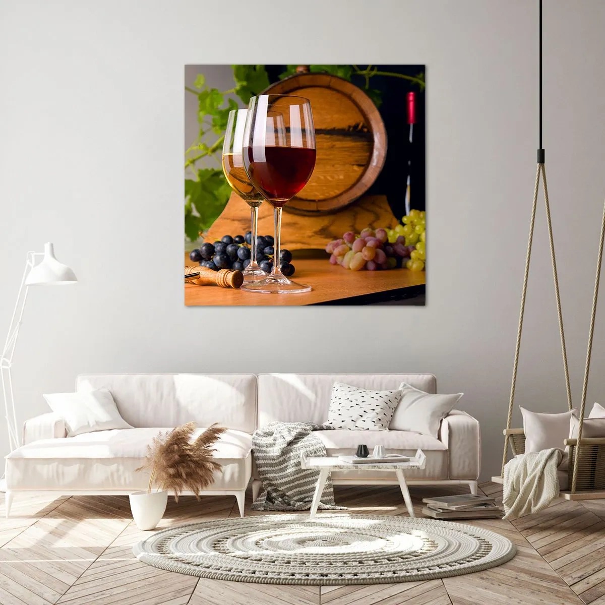 Bild auf Leinwand - Leinwandbild - Wie die alten Meister - 70x70 cm