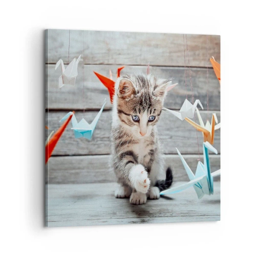 Bild auf Leinwand - Leinwandbild - Erste Stunde - 60x60 cm