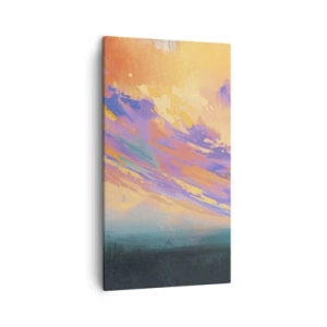 Bild auf Leinwand - Leinwandbild - Die Anziehungskraft - 45x80 cm