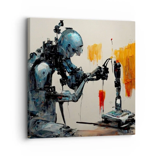 Bild auf Leinwand - Leinwandbild - Schon morgen… - 30x30 cm