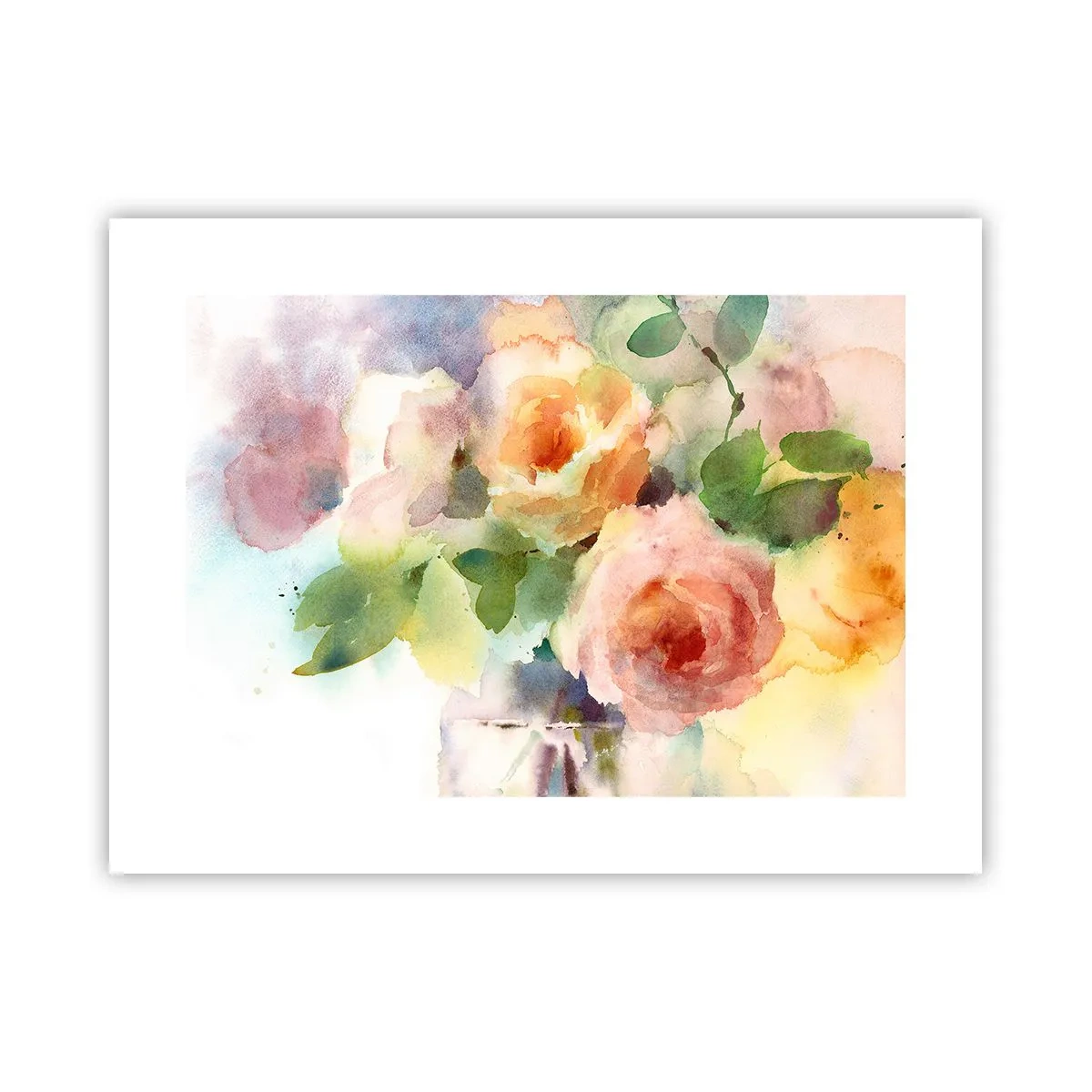 Poster - Zart wie Aquarell - 40x30 cm