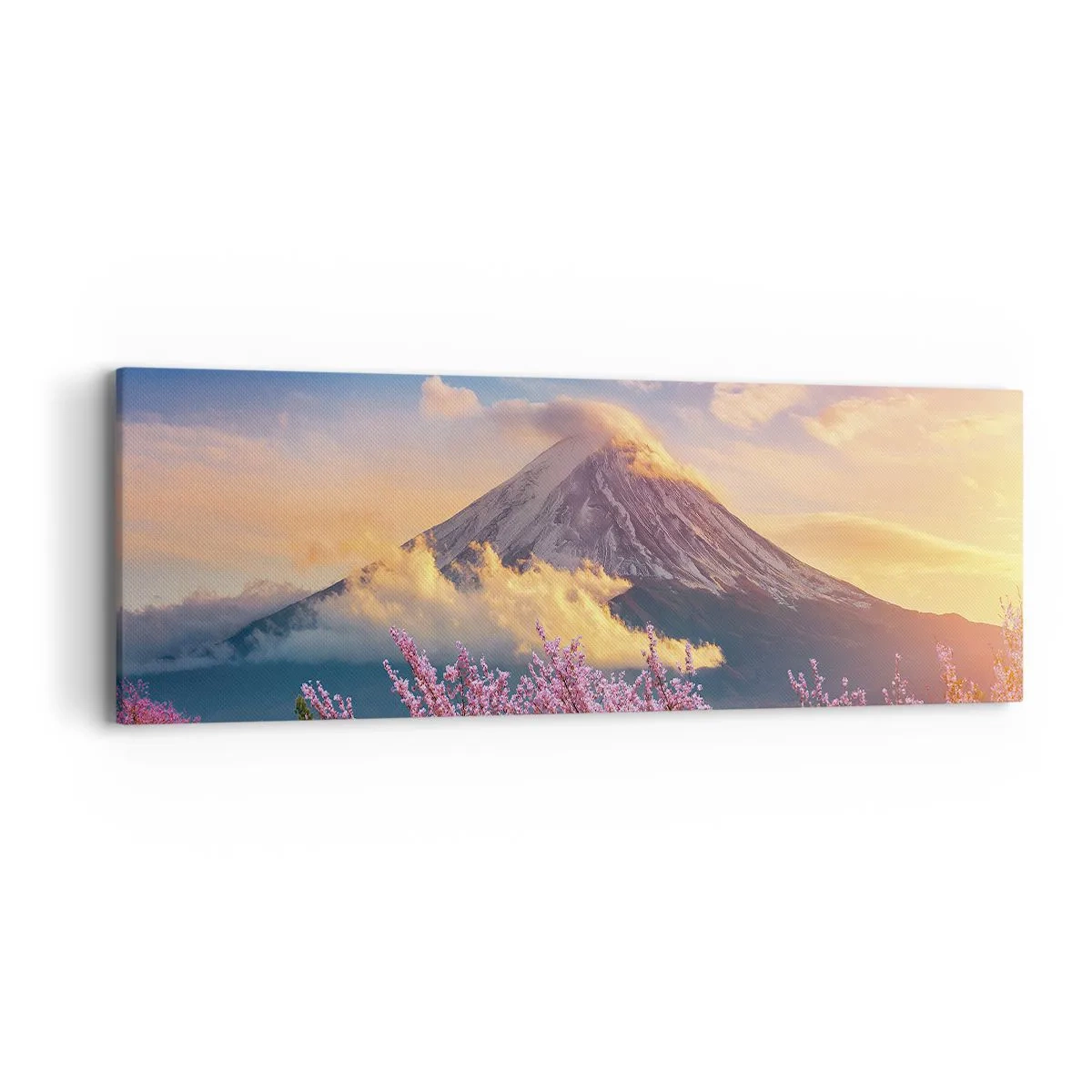 Bild auf Leinwand - Leinwandbild - Japanische Heiligkeit - 90x30 cm