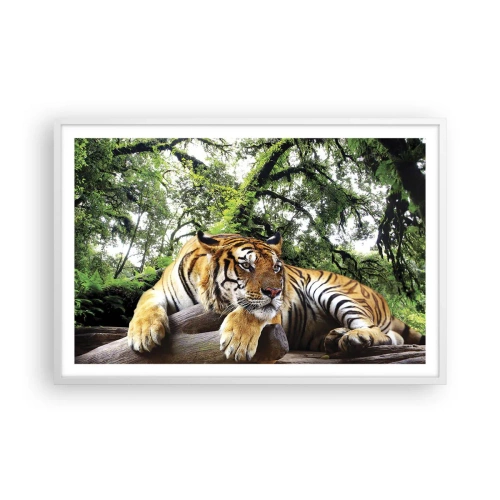 Poster in einem weißen Rahmen - Hochachtungsvoll - 91x61 cm