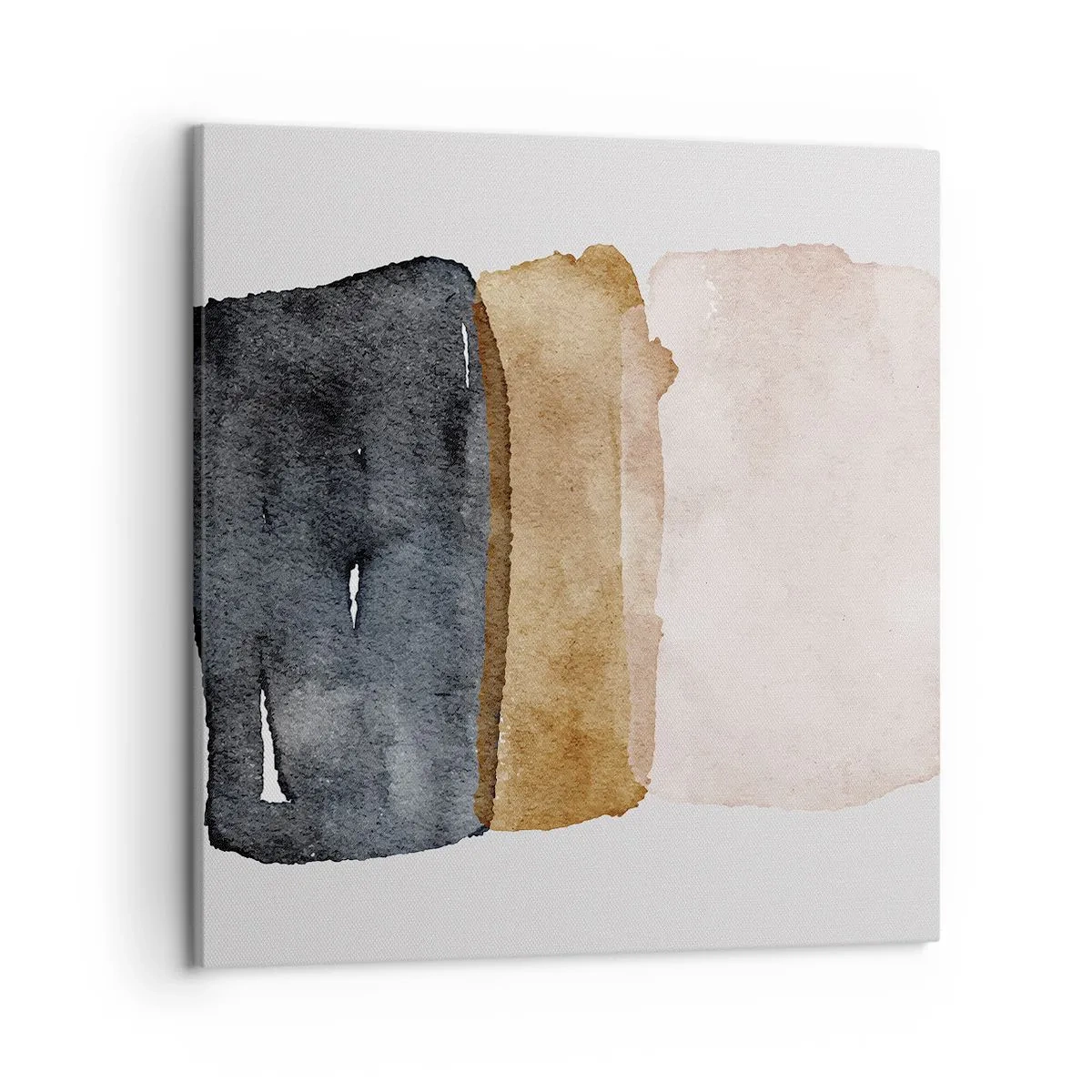 Bild auf Leinwand - Leinwandbild - Die Komposition der Farben der Erde - 50x50 cm