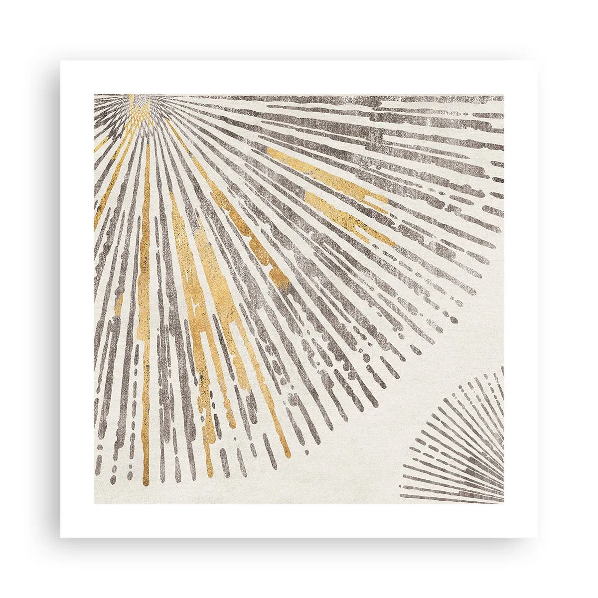 Poster - Schönheit des Strahls - 50x50 cm