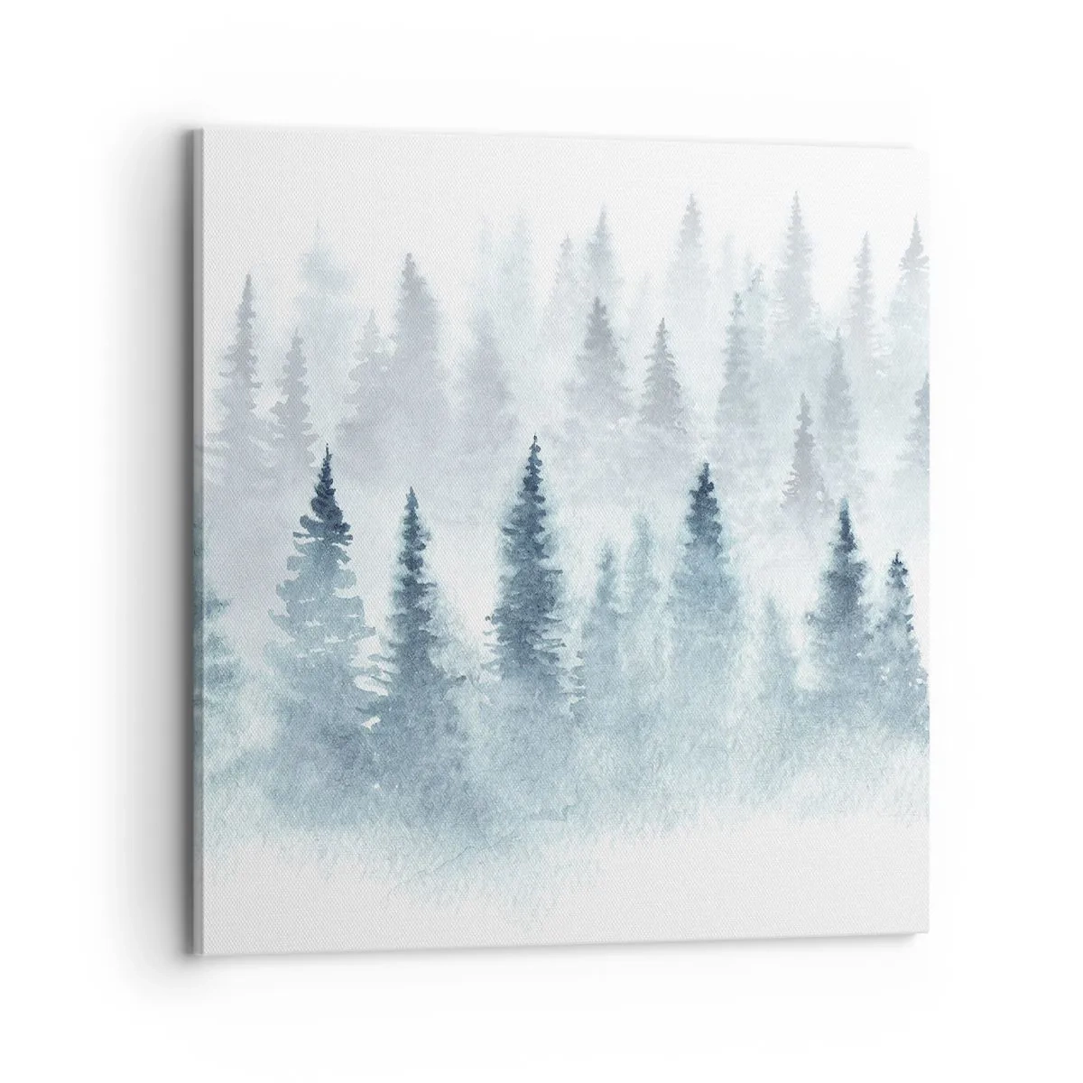 Bild auf Leinwand - Leinwandbild - In Nebel gehüllt - 70x70 cm