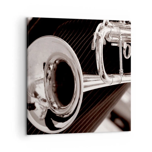 Bild auf Leinwand - Leinwandbild - Eine musikalische Reise in die 1930er Jahre - 50x50 cm