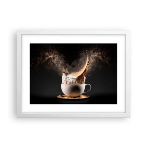 Poster in einem weißen Rahmen - Geschmacksexplosion - 40x30 cm