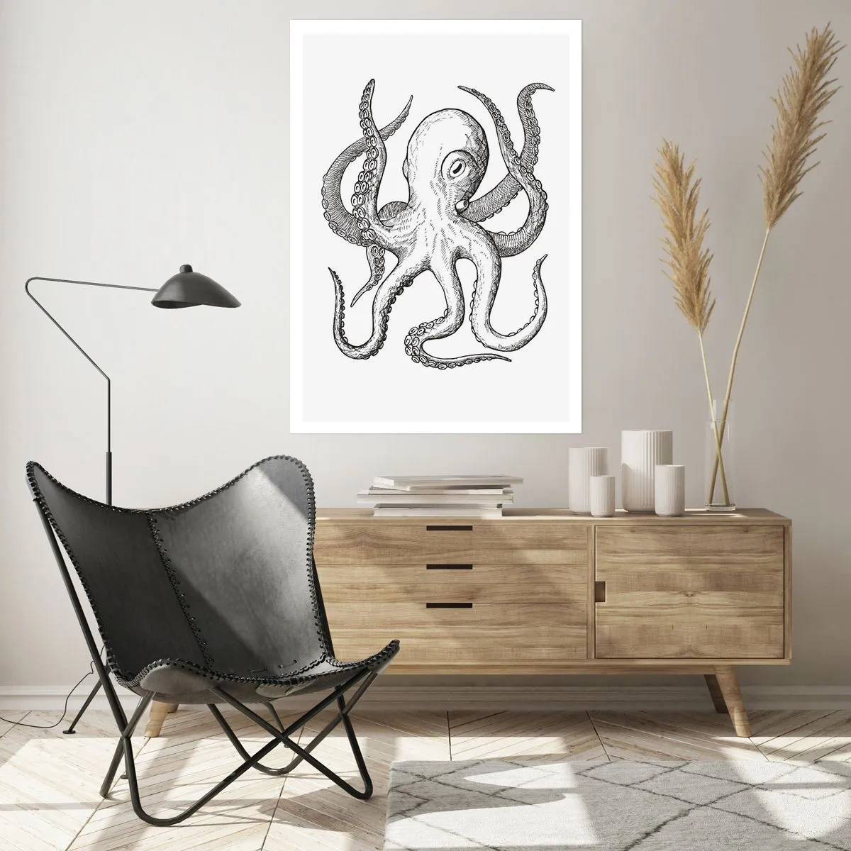 Poster - Mit den Wellen tanzen - 30x40 cm