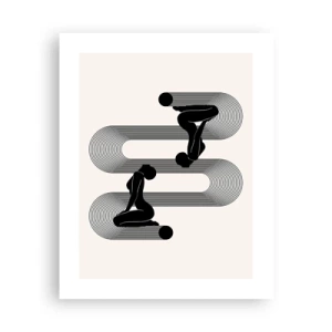 Poster - Sinnliche Symmetrie - 40x50 cm