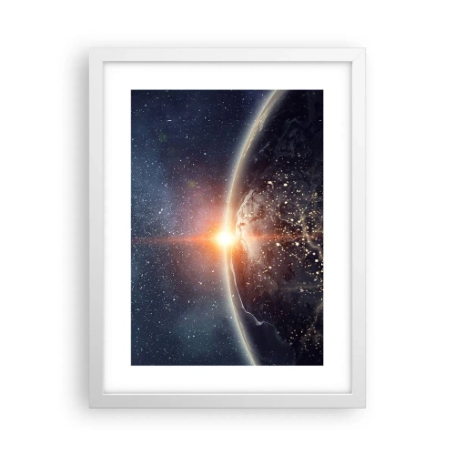Poster in einem weißen Rahmen - In einer neuen Perspektive - 30x40 cm