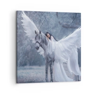 Bild auf Leinwand - Leinwandbild - Ein inspirierter Moment - 60x60 cm