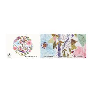 Fototapeten Muster Premium Canvas - Guter Traum eines Seemanns - Anker, Boho, Strand - 100x30 cm
