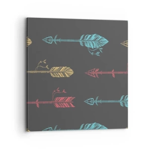 Bild auf Leinwand - Leinwandbild - In der Verordnung - 70x70 cm