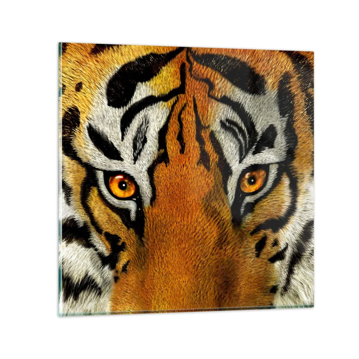 Glasbild - Bild auf glas - Schrecklich und schön - 30x30 cm