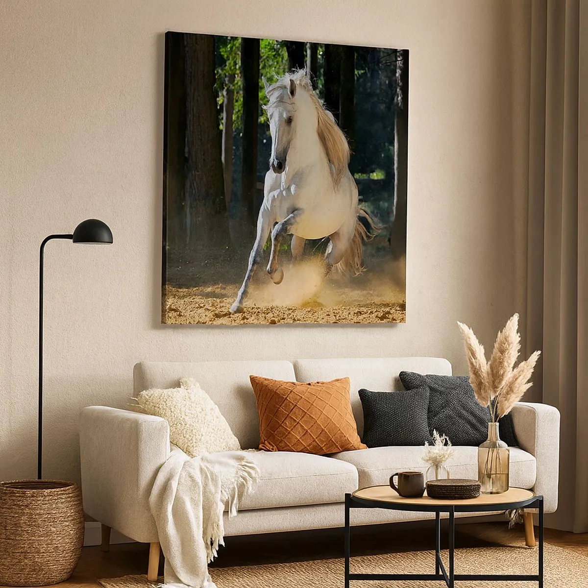 Bild auf Leinwand - Leinwandbild - Wie aus einem Fantasy-Roman - 30x30 cm