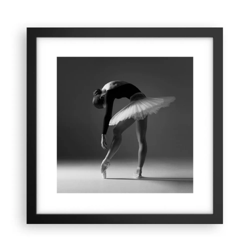 Poster in einem schwarzem Rahmen - Bella Ballerina - 30x30 cm