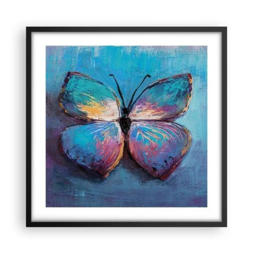 Poster in einem schwarzem Rahmen - In all seiner Pracht - 50x50 cm