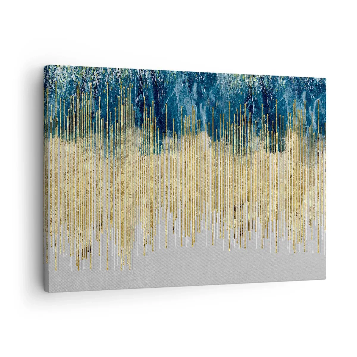 Bild auf Leinwand - Leinwandbild - Vergoldete Grenze - 70x50 cm