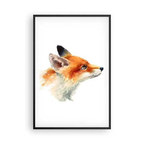 Poster in einem schwarzem Rahmen - Man kann nie vorsichtig genug sein - 61x91 cm