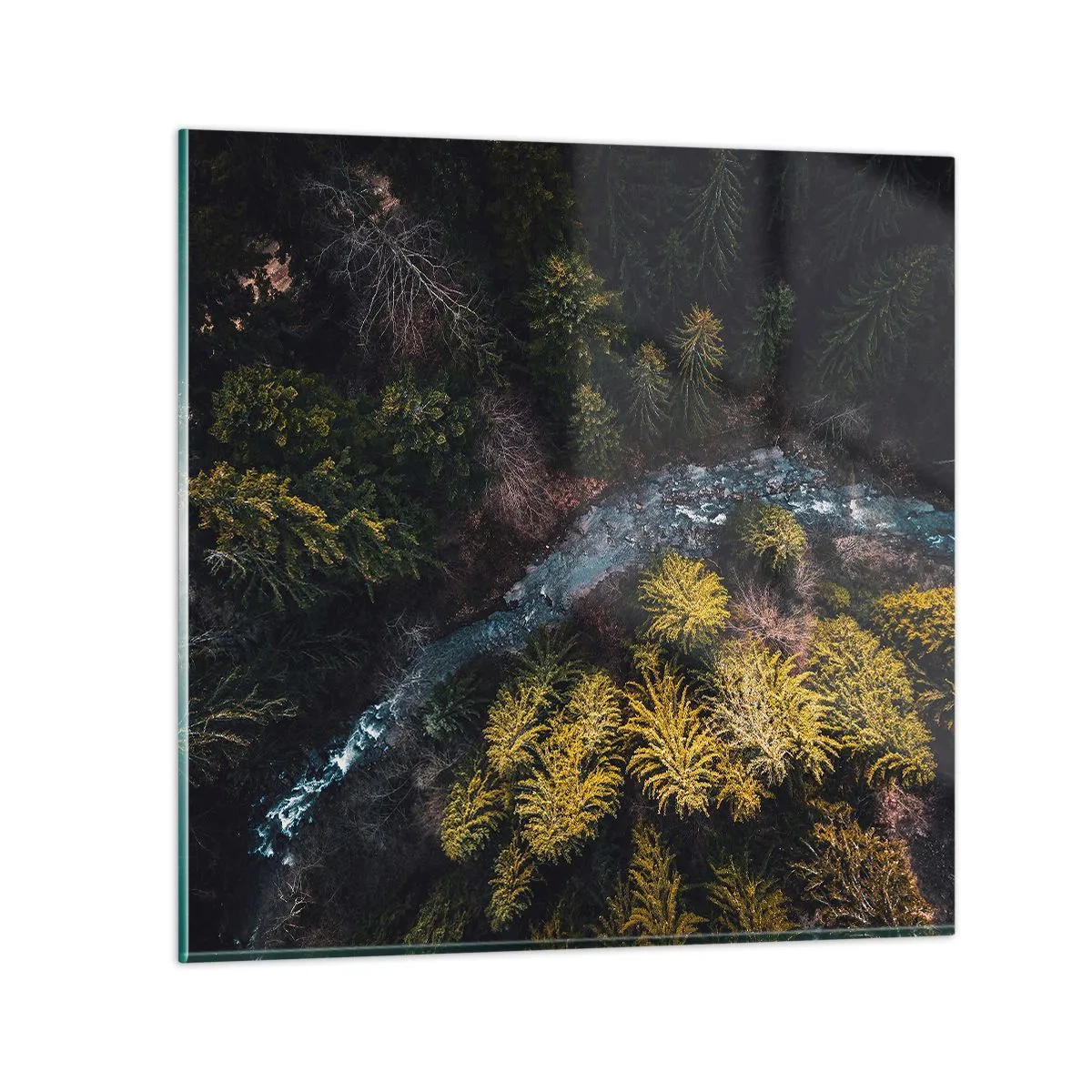 Glasbild - Bild auf glas - Schnell und immer schneller - 70x70 cm