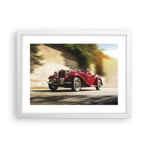 Poster in einem weißen Rahmen - Schöner als Nike von Samothrake - 40x30 cm