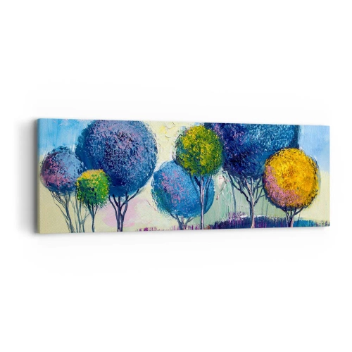 Bild auf Leinwand - Leinwandbild - Kugel - die Form des Ideals - 90x30 cm