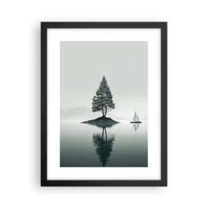 Poster in einem schwarzem Rahmen - Traum - 30x40 cm