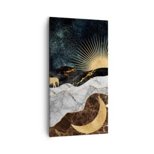 Bild auf Leinwand - Leinwandbild - Ewige Gesetze - 55x100 cm