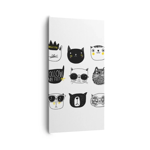 Bild auf Leinwand - Leinwandbild - Jeder andere - 65x120 cm