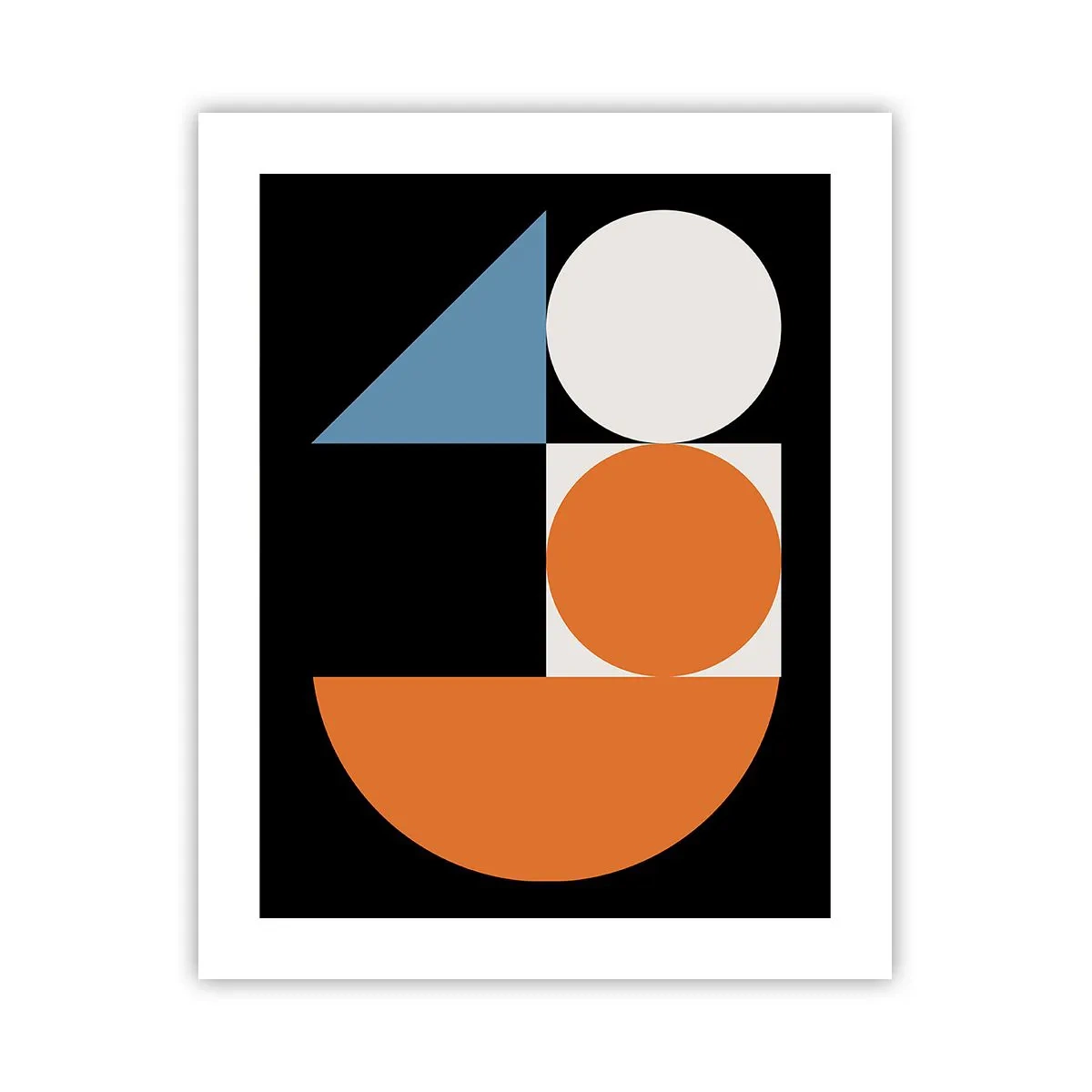 Poster - Bebilderte Anordnung - 40x50 cm