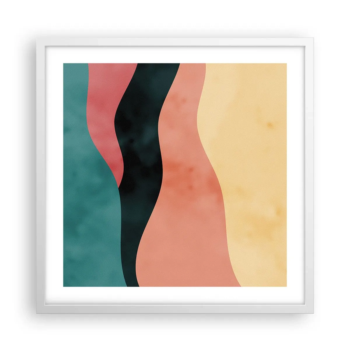 Poster in einem weißen Rahmen - Konforme Nichtkonformität - 50x50 cm