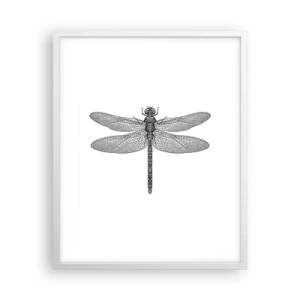 Poster in einem weißen Rahmen - Präzision der Natur - 40x50 cm