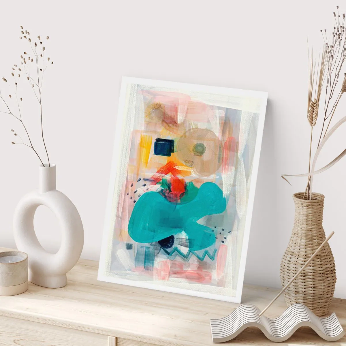 Poster - Buntes Spiel - 40x50 cm