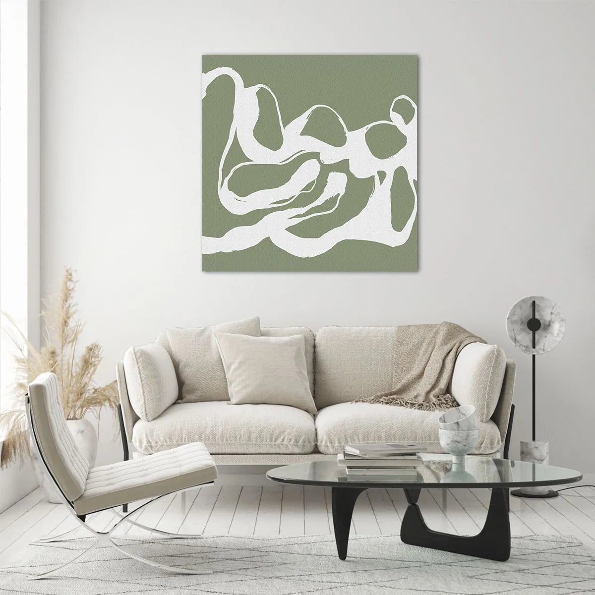 Glasbild - Bild auf glas - Ruf des Weltraums - 40x40 cm