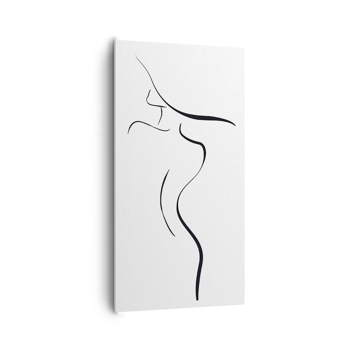 Bild auf Leinwand - Leinwandbild - Flüchtig wie eine Welle - 65x120 cm