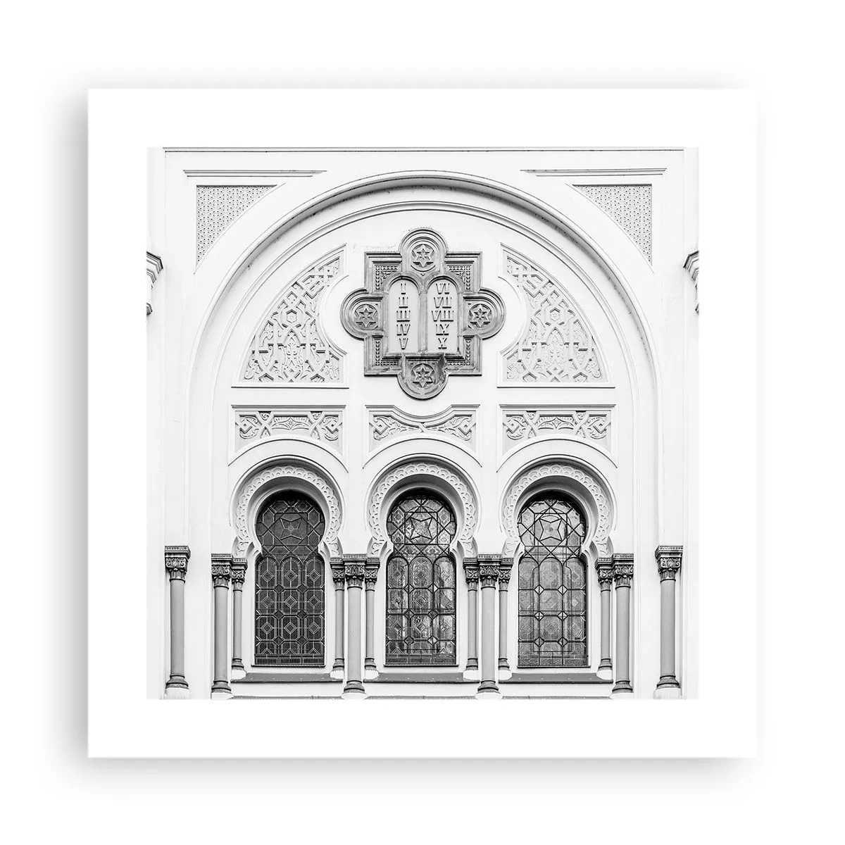 Poster - An der Grenze der Kulturen - 40x40 cm