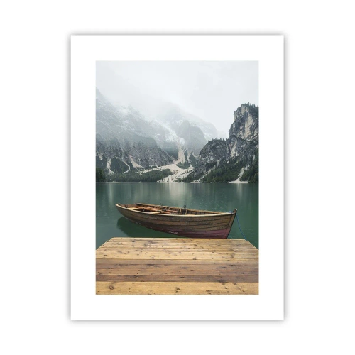 Poster - Und die stolzen Felsen der Stirn - 30x40 cm