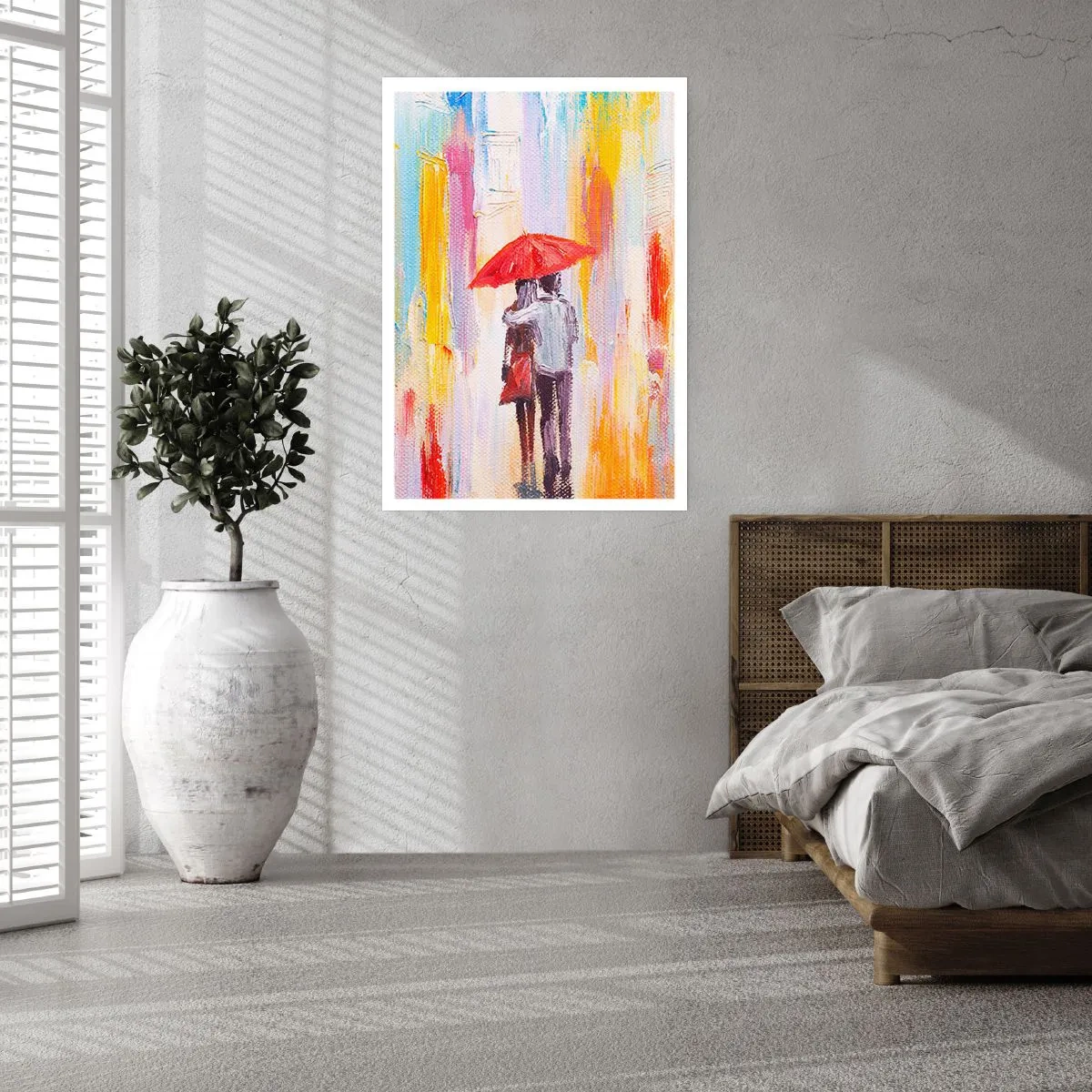 Poster - Lass es weiter regnen - 61x91 cm