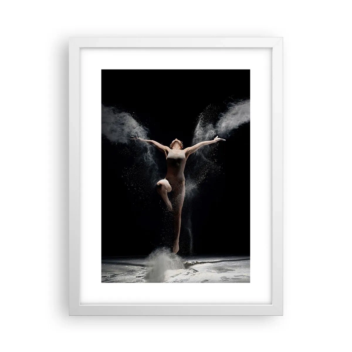 Poster in einem weißen Rahmen - Elfen existieren - 30x40 cm