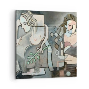 Bild auf Leinwand - Leinwandbild - Mosaik aus Geist und Materie - 60x60 cm