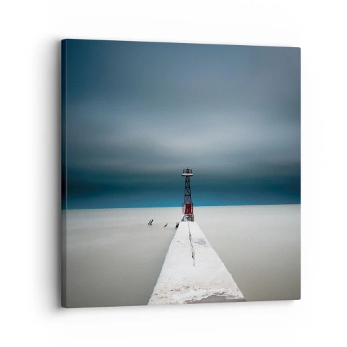 Bild auf Leinwand - Leinwandbild - Um der Weite zu begegnen - 30x30 cm