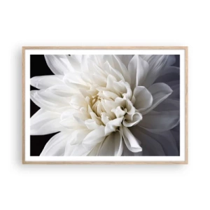 Poster in einem Rahmen aus heller Eiche - Der Morgen der Braut - 100x70 cm