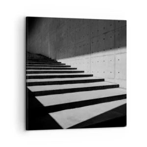 Bild auf Leinwand - Leinwandbild - Rohe Schönheit des Modernismus - 60x60 cm