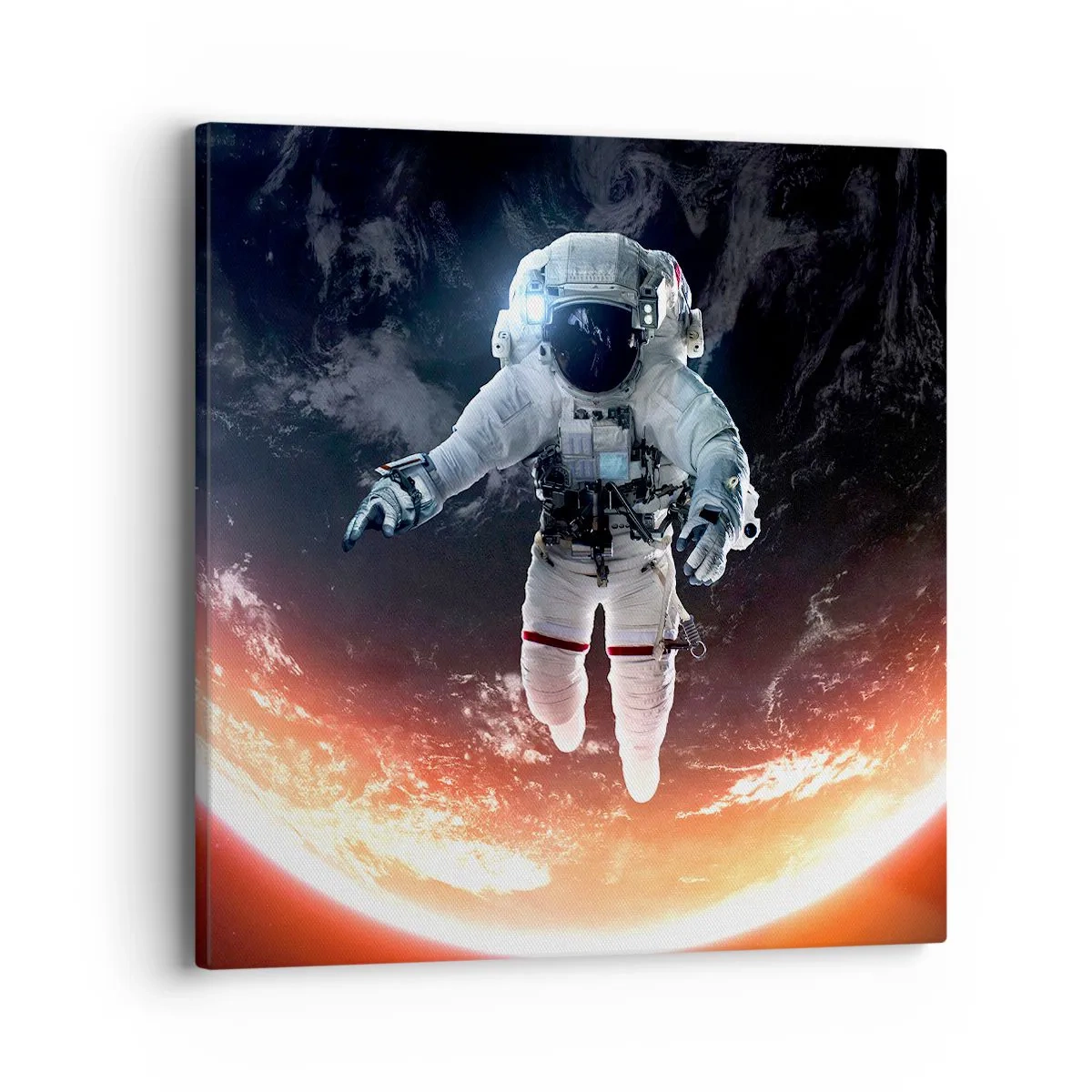 Bild auf Leinwand - Leinwandbild - Kann ich noch eine Weile bleiben? - 40x40 cm