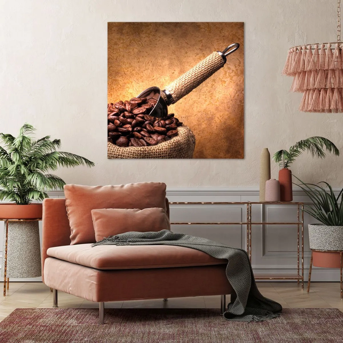 Bild auf Leinwand - Leinwandbild - An der Quelle des Geschmacks - 30x30 cm