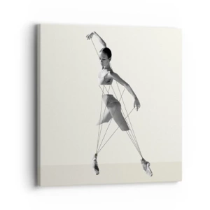 Bild auf Leinwand - Leinwandbild - Im Theater der Welt - 30x30 cm