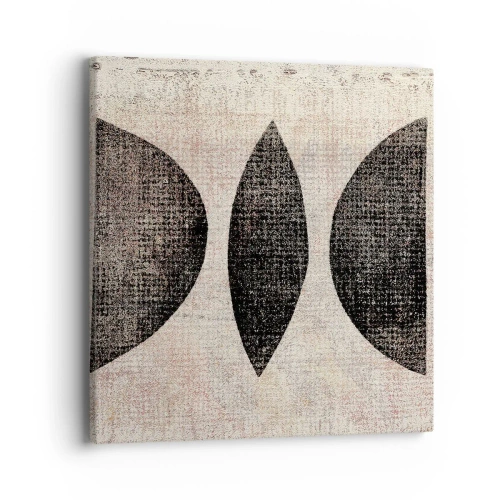 Bild auf Leinwand - Leinwandbild - Ethnische Abstraktion - 40x40 cm